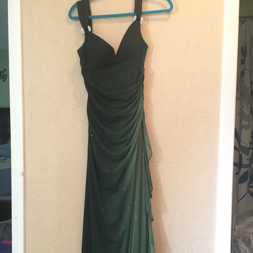Stacy Adam Green Ombré dress